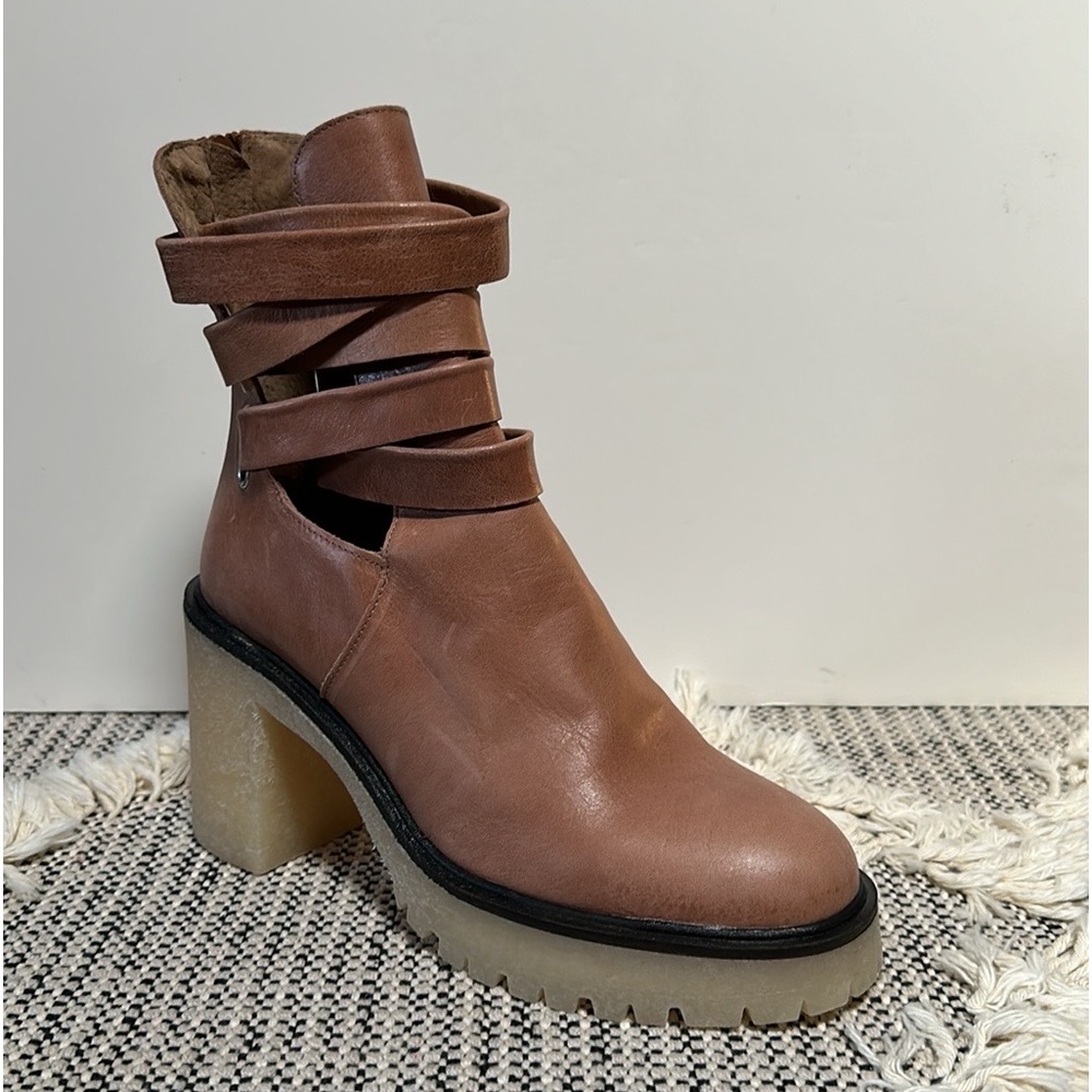 Free People Jesse Cutout Boots/English Tan